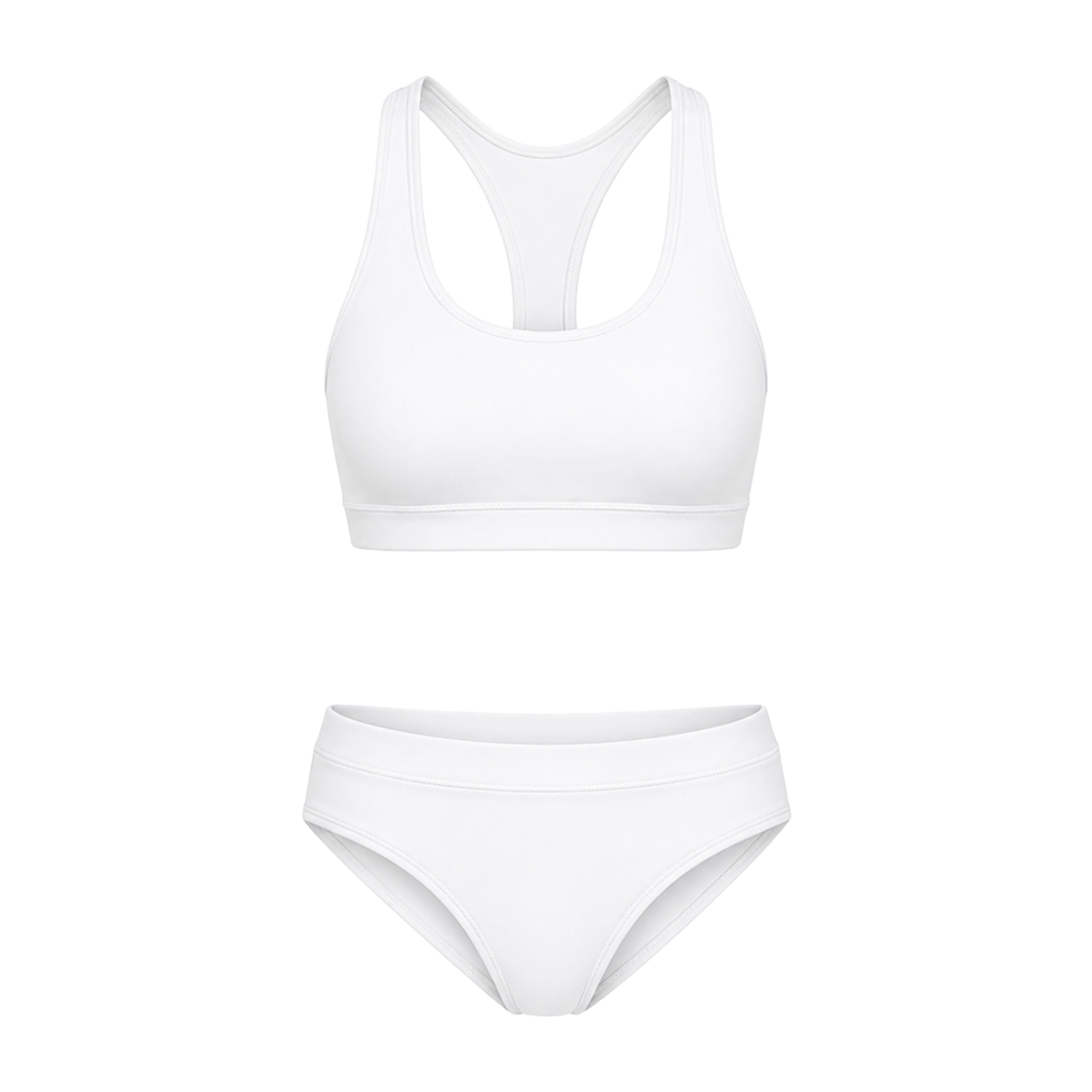 Mujer Traje Baño 2 p