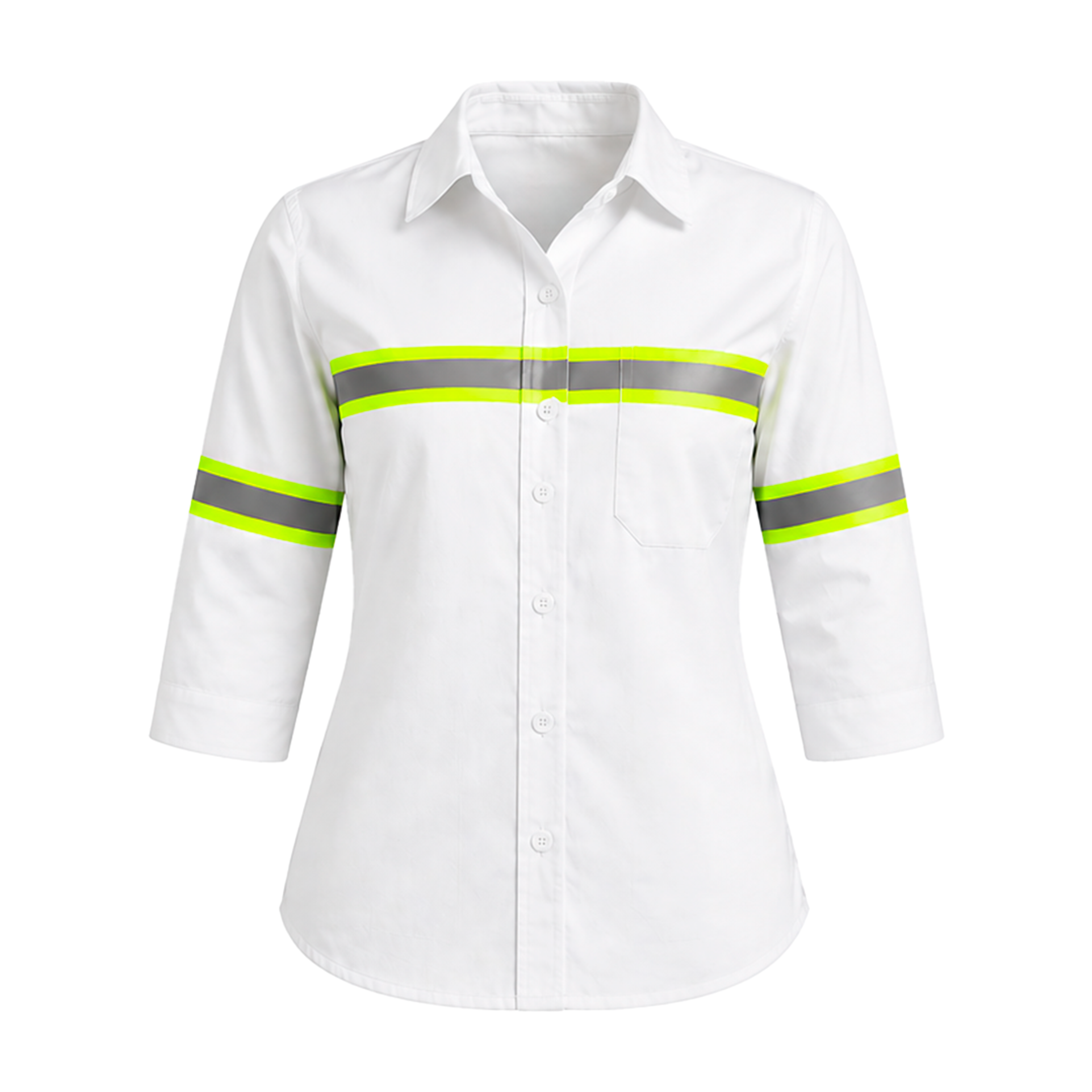 Mujer Blusa Reflectivo M 3/4