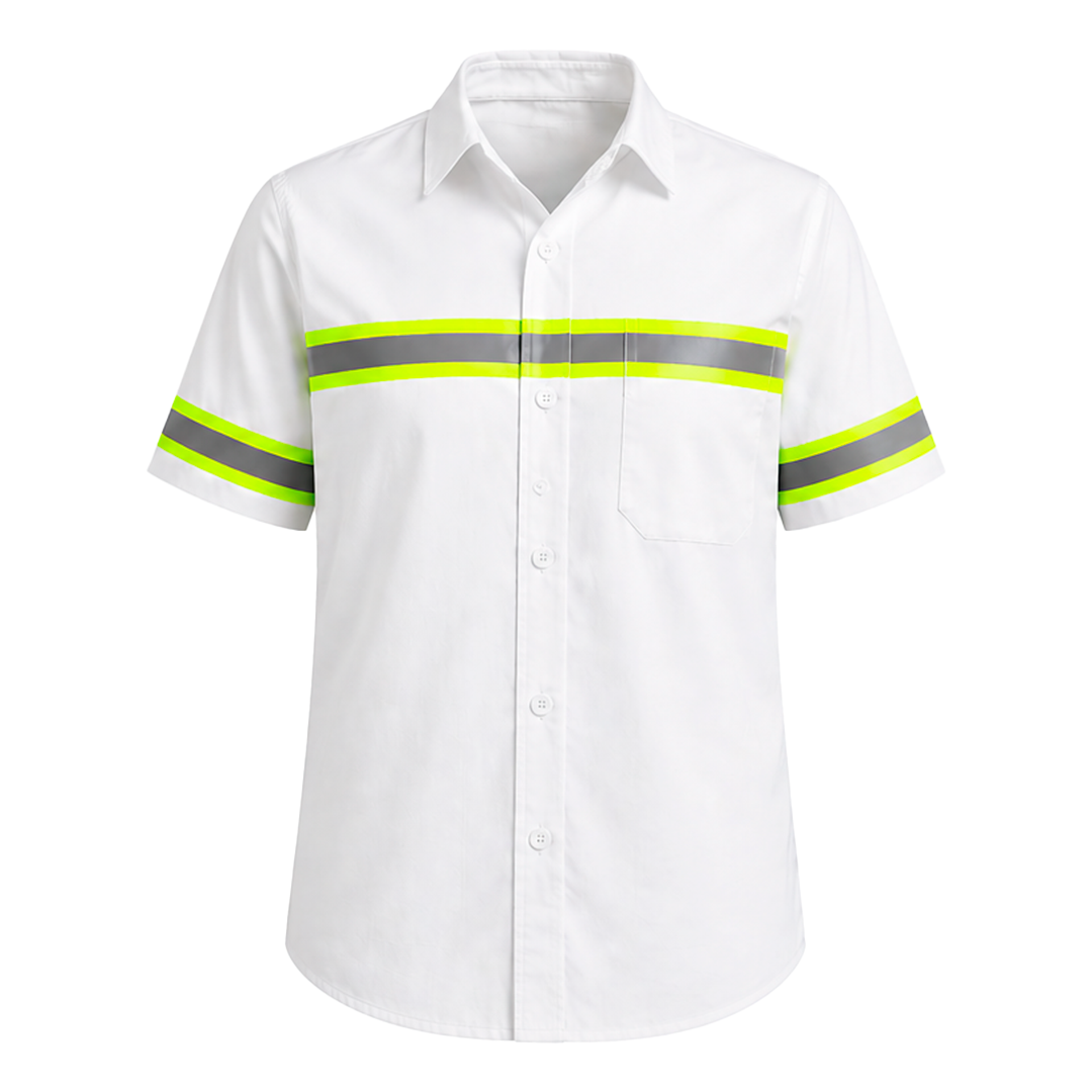Hombre Camisa Reflectivo MC